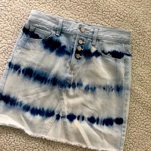 Old Navy jeans mini skirt